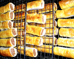 Large and full of fragrant meat and buttery pastry- Jerilderie Bakery's Sausage Rolls are ideal for those on-the-go!